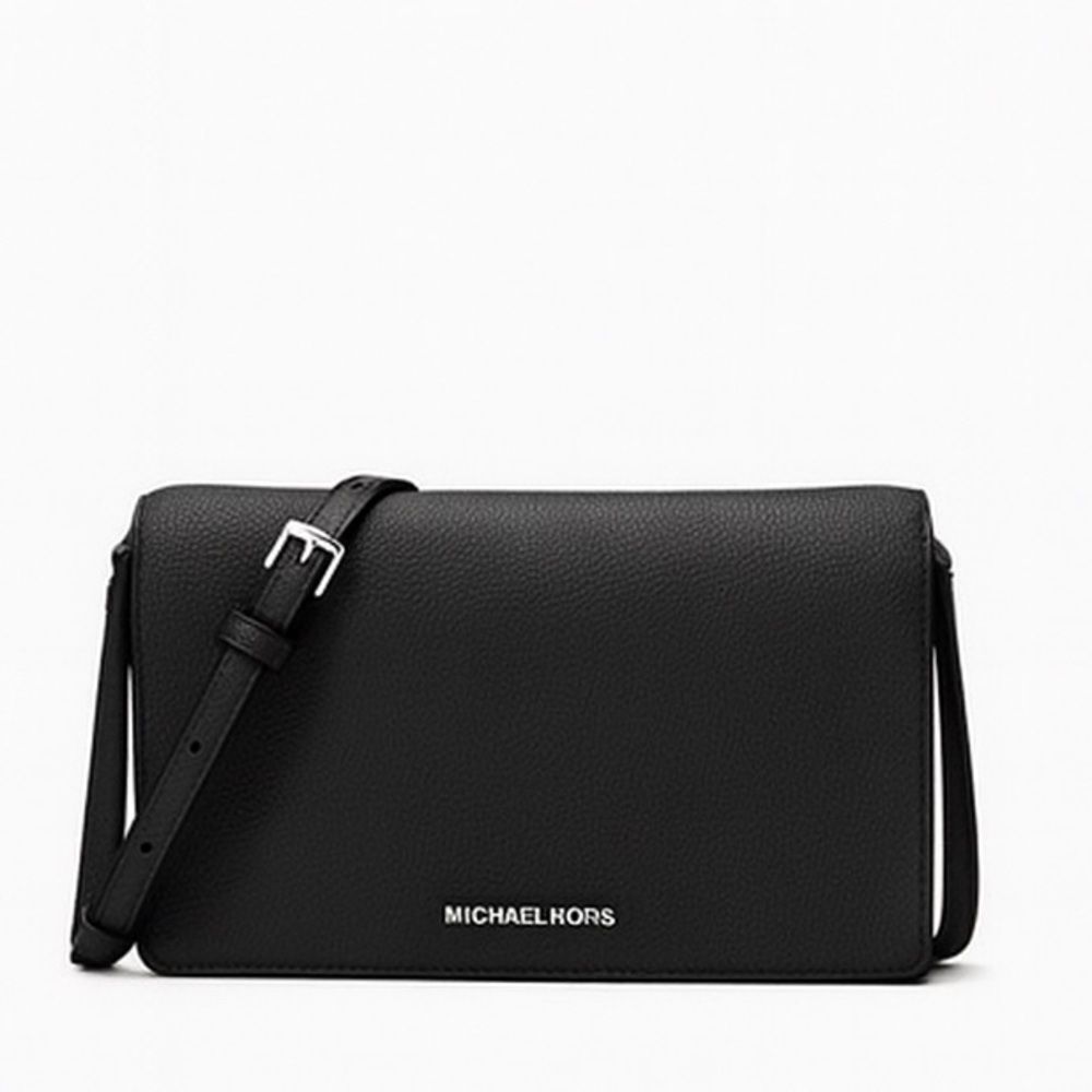 Michael Kors Pebbled Leather Crossbody Bag With Adjustable Strap